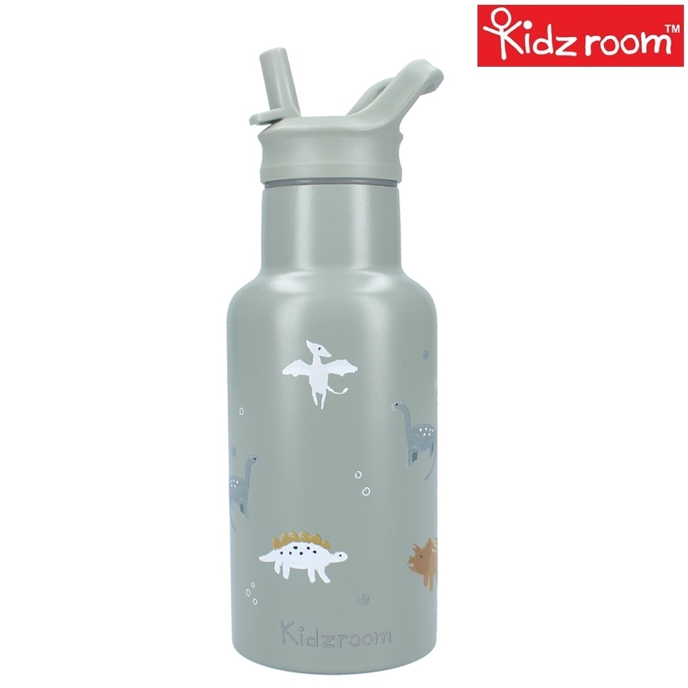 Lasten teräs joumapullo Kidzroom Dinos