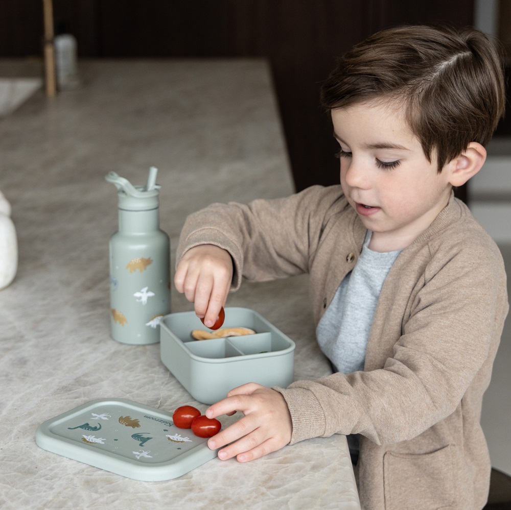 Lasten teräs joumapullo Kidzroom Dinos