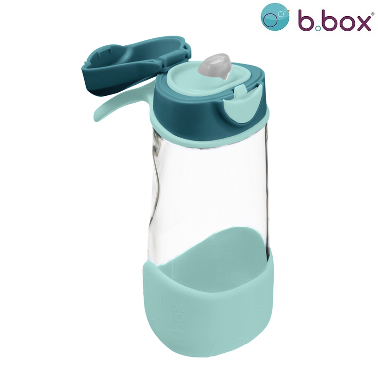 Lasten juomapullo B.box Sports Spout Emerald Forest