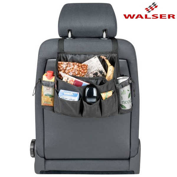 Jarjestelija autoon Walser Flexibag musta kannettava