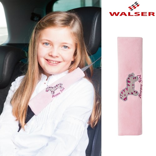 Turvavyonpehmuste autoon Walser zebra vaaleanpunainen